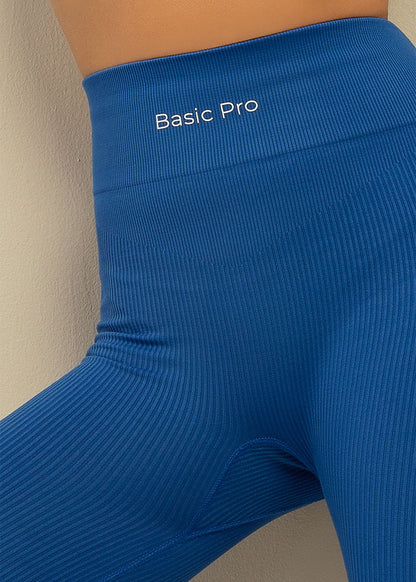 Conjunto Legging e Top Alças Cruzadas Azul