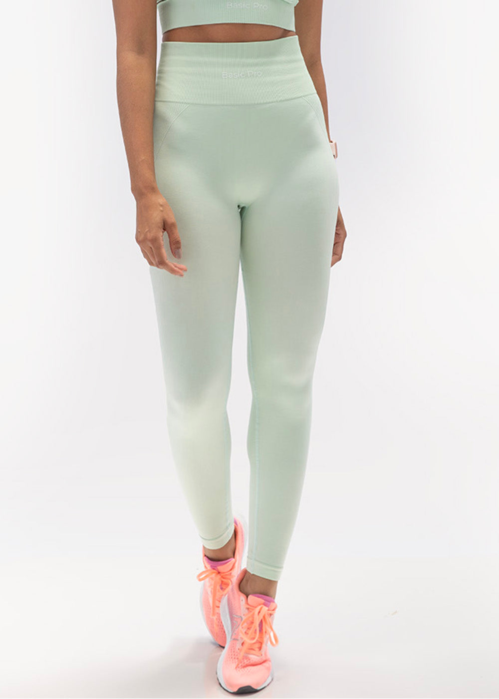 Legging Poliamida Modeladora Lisa Verde