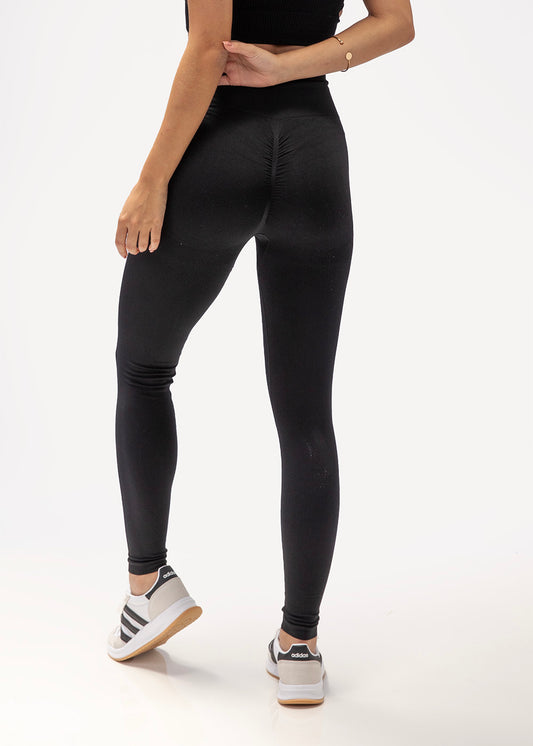 Legging Poliamida Modeladora Lisa Preto