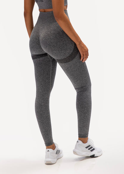 Legging Poliamida Modeladora Mescla Preto
