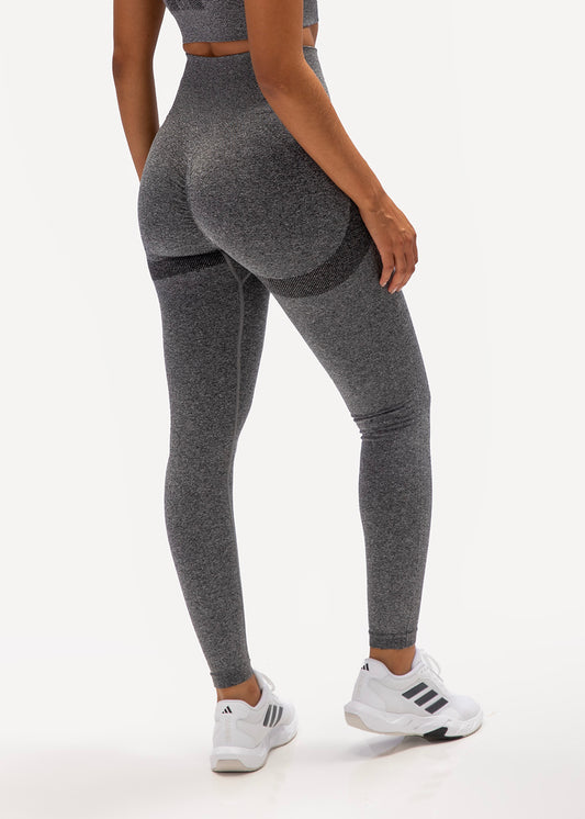 Legging Poliamida Modeladora Mescla Preto